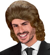 Pánská paruka Frankie, hnědá