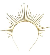 Čelenka svatozář, zlatá