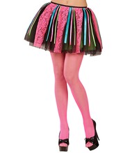 Dámská tutu sukně s růžovou krajkou a stužkami