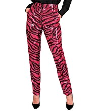 Dámské párty kalhoty s flitry z 80. let