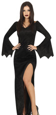 Dámské šaty Morticia Addams (kostým)