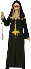 Dámský kostým hororová jeptiška