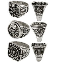 Sada 3 pirátských prstenů