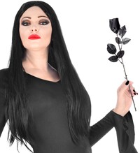 Černá růže 44 cm