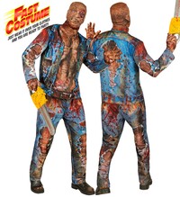 Pánský kostým zakrvácený zombie