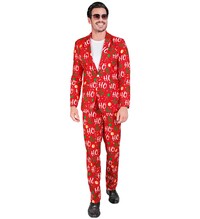 Pánský oblek s vánočním motivem