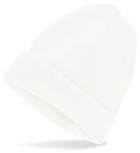 Unisex čepice Beanie, bílá