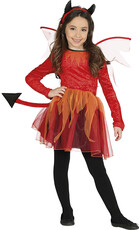 Dívčí kostým čert s křídly