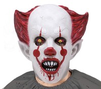 Latexová maska klaun Pennywise