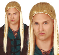 Pánská blond paruka elf