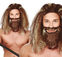 Pánská paruka pračlověk/Aquaman