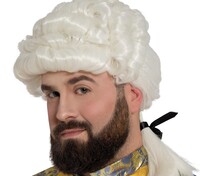 Pánská paruka soudce/šlechtic