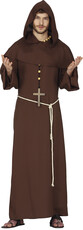 Pánský kostým hnědý mnich