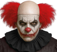 Paruka hrozný klaun (pleš s červenými vlasy)
