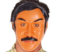 Plastová maska mafián