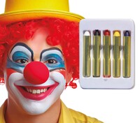 Sada 5 ks make-up tužek na obličej