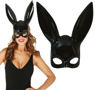 Sexy poloviční maska zajíček