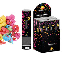 Vystřelovací konfety barevné, 30 cm