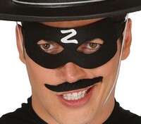 Černá škraboška Zorro