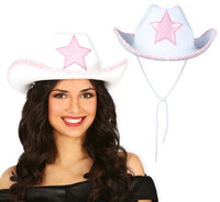 Dámský kovbojský klobouk s hvězdou