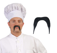 Univerzální černý knír (kuchař, Číňan)