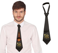 Narozeninová kravata s kapsou na pivo