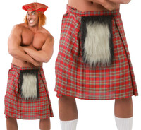 Skotský kilt károvaný