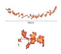 Girlanda s listy, 190 cm