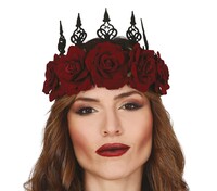 Královská koruna s růžemi