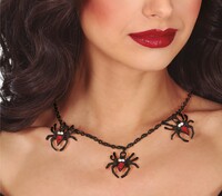 Náhrdelník s pavouky