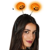 Svítící čelenka s dýněmi
