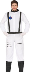 Pánský kostým kosmonaut, bílý