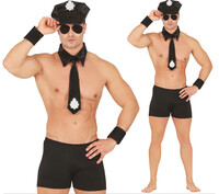 Sada na striptýz, policista (rozlučka se svobodou)