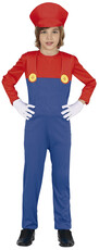 Chlapecký kostým Super Mario s čepicí