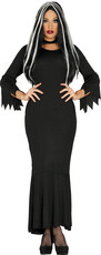 Dámský kostým čarodějnice/Morticia Addams