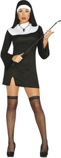 Dámský kostým sexy jeptiška, krátký