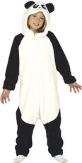 Dětský kostým panda s kapucí