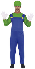 Pánský kostým Luigi, Super Mario