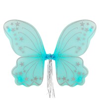Azurová dětská křídla (motýl, víla) 50 x 45 cm