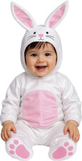 Batolecí kostým bílý králíček