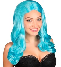 Dámská paruka Roxy, světle modrá