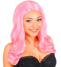 Dámská paruka Roxy, světle růžová