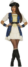 Dámský kostým luxusní pirátka