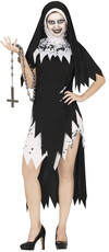 Dámský kostým prokletá klášterní sestra