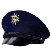Dětská policejní čepice, tmavá modrá