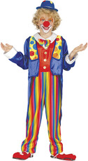 Dětský kostým barevný klaun