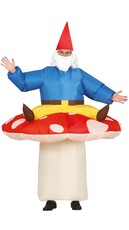 Nafukovací kostým mochomůrka se skřítkem