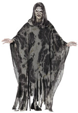 Pánský kostým šedý tajemný duch