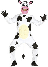 Unisex kostým kráva