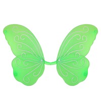 Zelená křídla motýl (víla), 85 x 50 cm